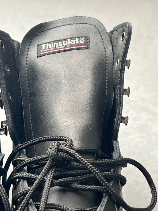 3M Thinsulate Black Lace-Up Men’s Insulated Boots, Size 12‎ main image 12